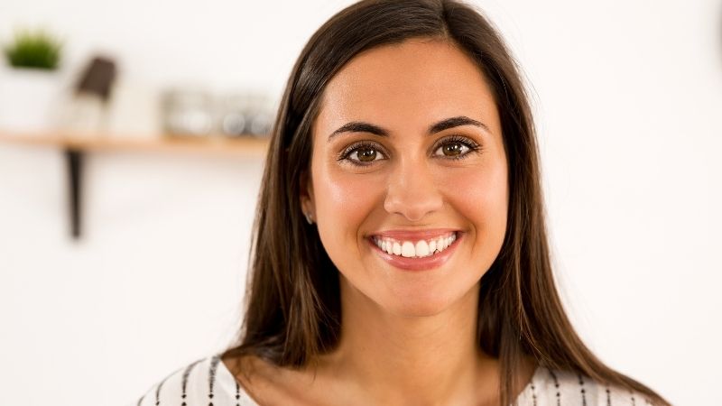 Woman Smiling